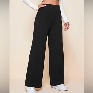 SWANK Black Wide-Leg Pants